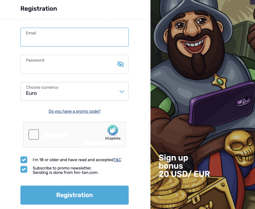 fountain casino login